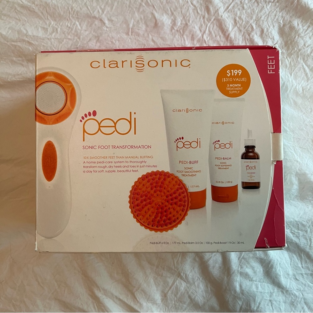 Clarisonic Pedi Sonic Foot Transformation System - New